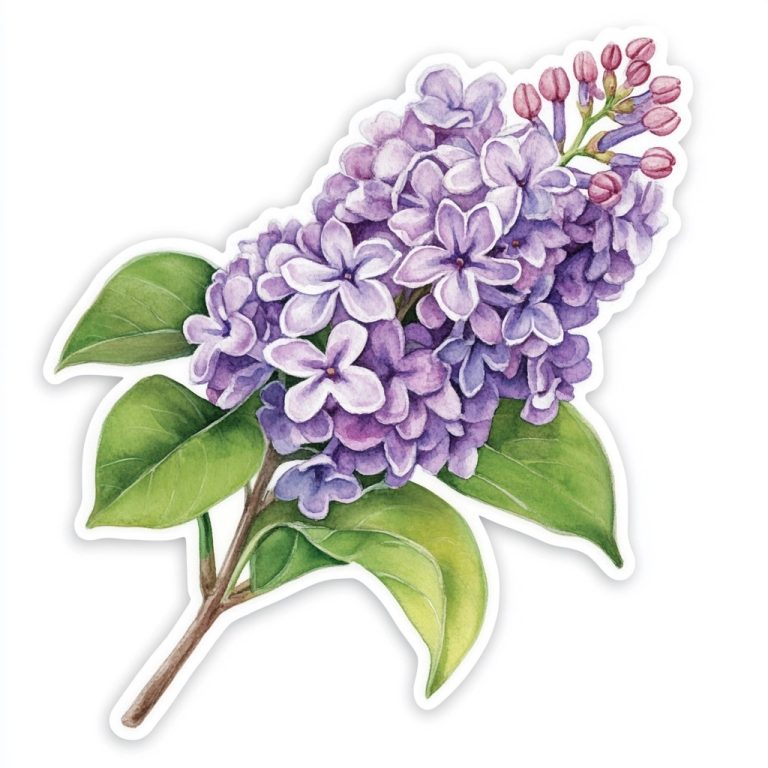 Lilac Color Study 8