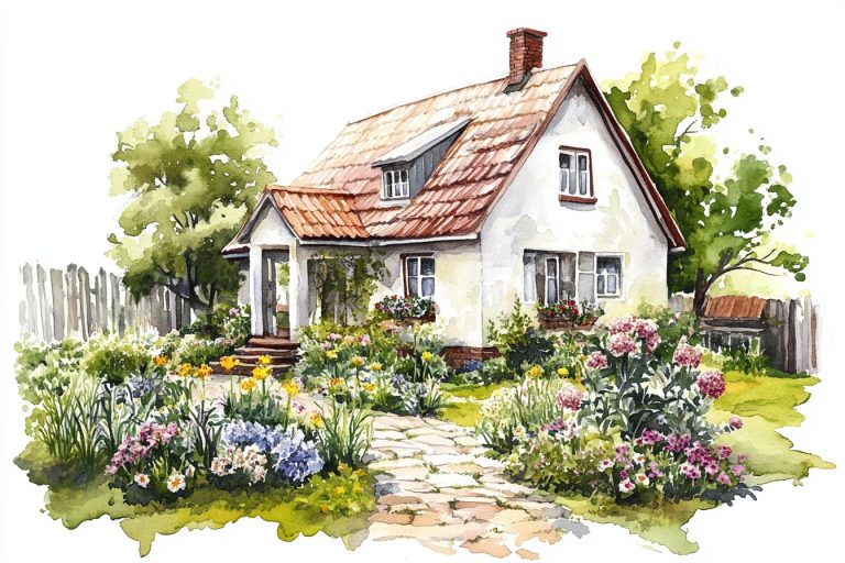 Lithuanian House with Garden