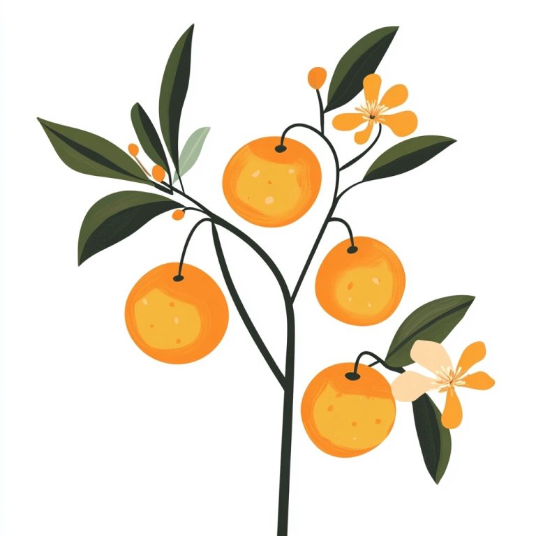 Matisse Style Orange Blossom