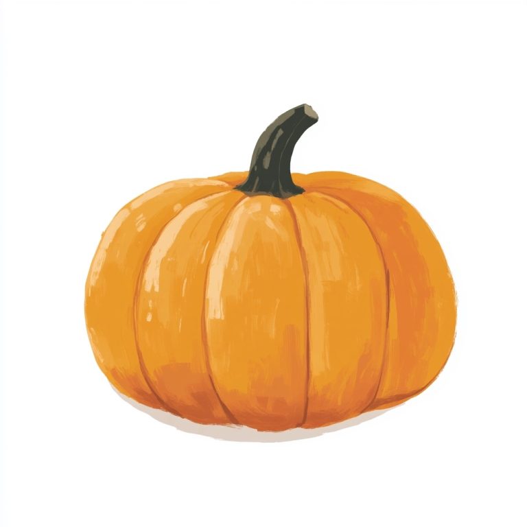 Minimal Pumpkin Graphic