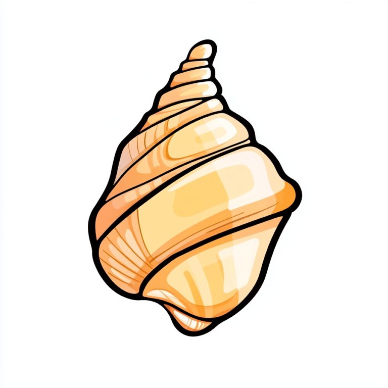 Minimal Seashell Icon