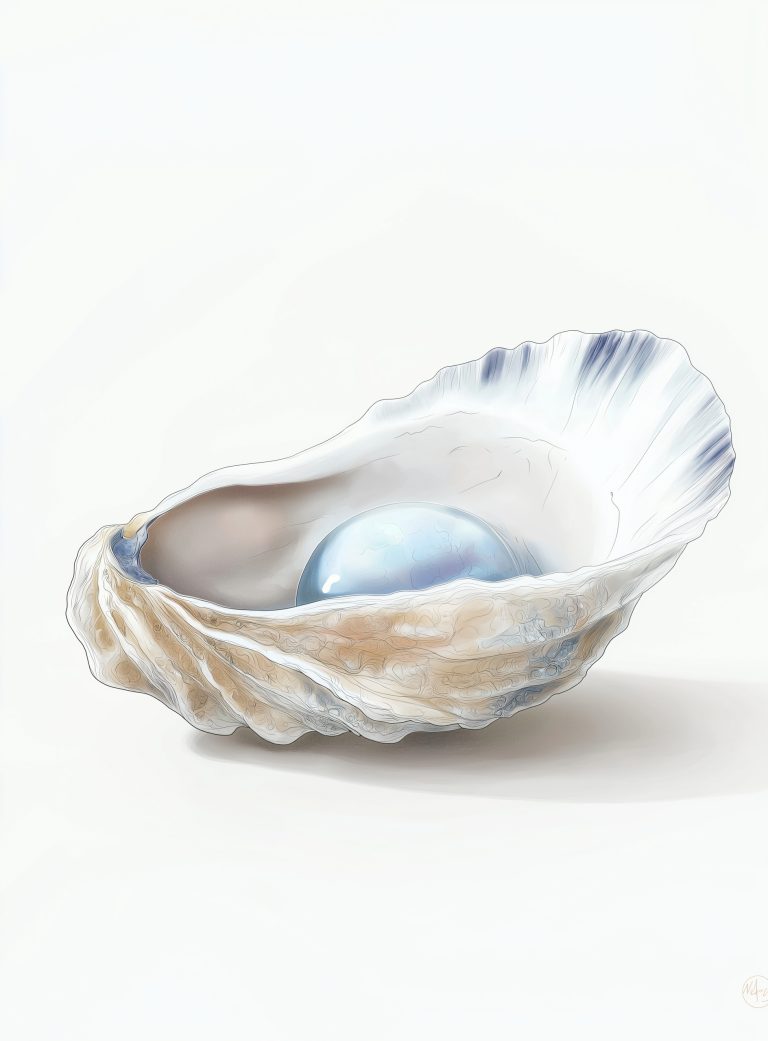 Minimalist Oyster Shell Design