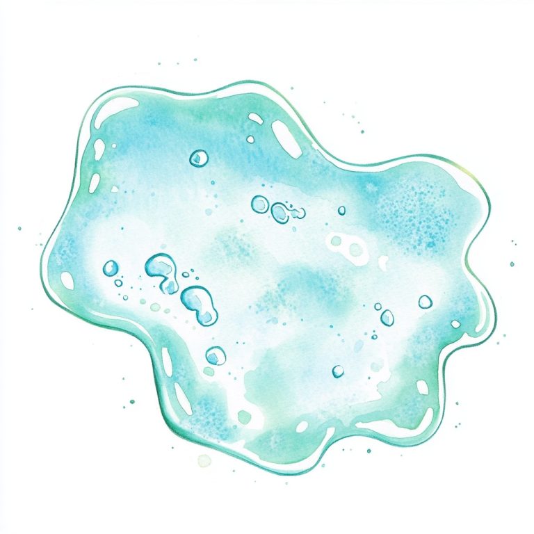 Minimalist Puddle Illustration