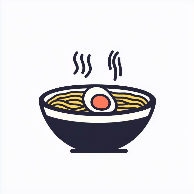 Minimalist Ramen Bowl Design