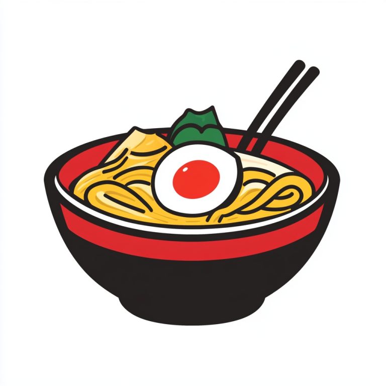 Minimalist Ramen Logo Design