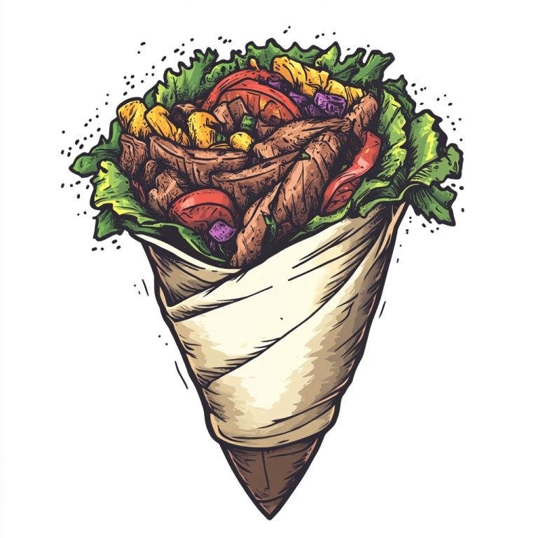 Modern Shawarma Logo Designs