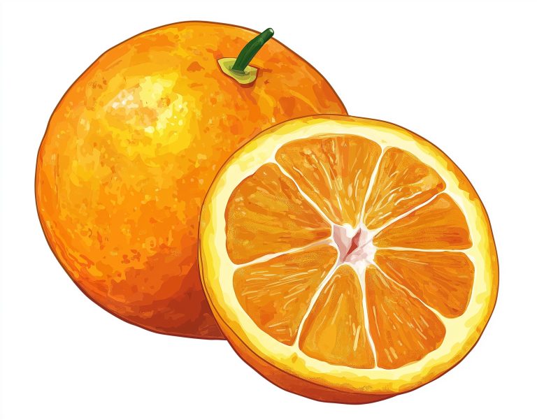 Orange Slice PNG Art