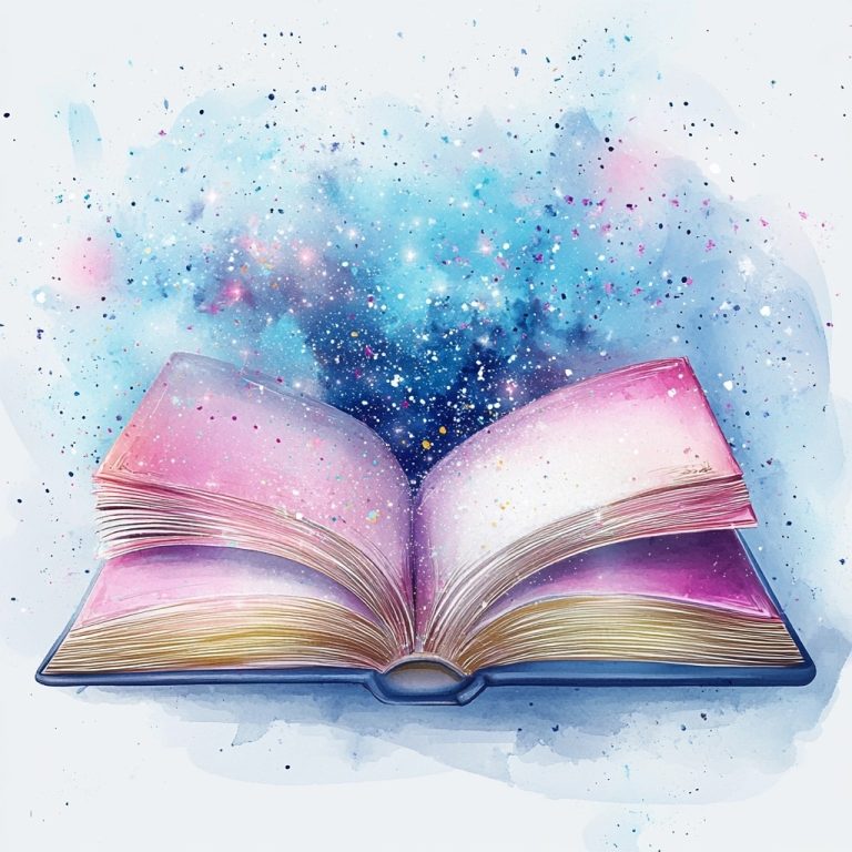 Pastel Book Icon Illustration