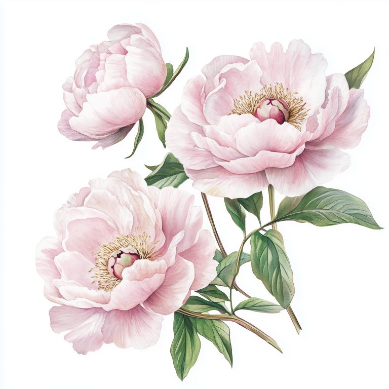 Peony Botanical