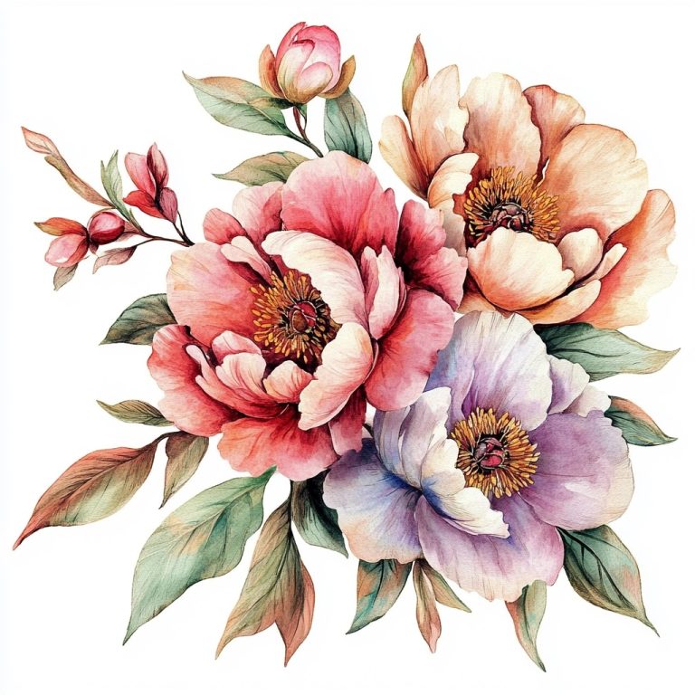 Peony Floral 17