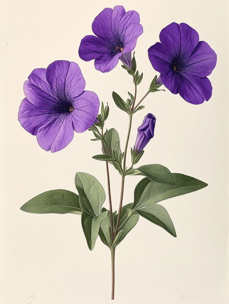 Petunia Botanical