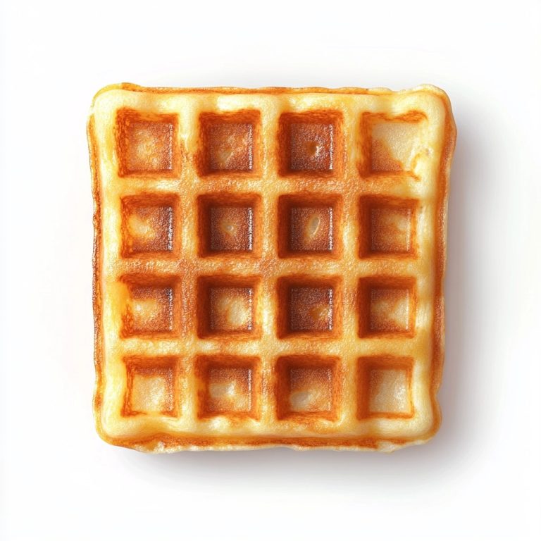 Photorealistic Square Waffle