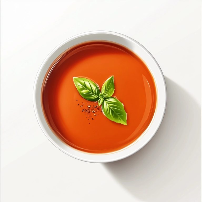 Photorealistic Tomato Soup Display