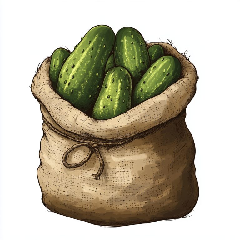 Pickle Sack Illustration