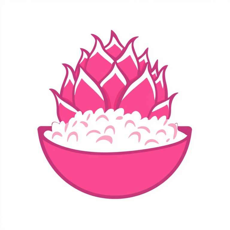 Pitaya Logo in Rice