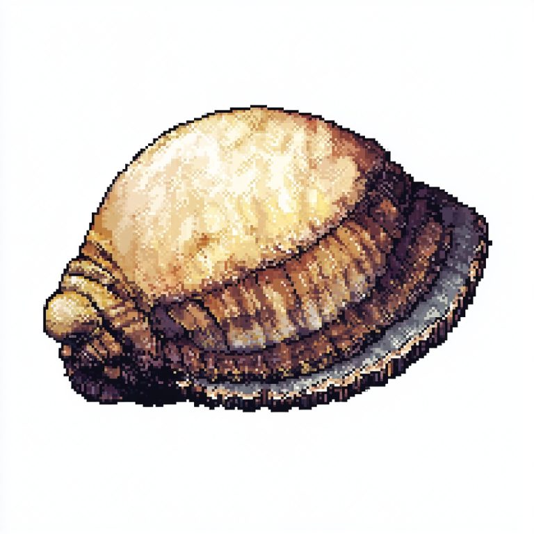 Pixel Art Hardshell Clam