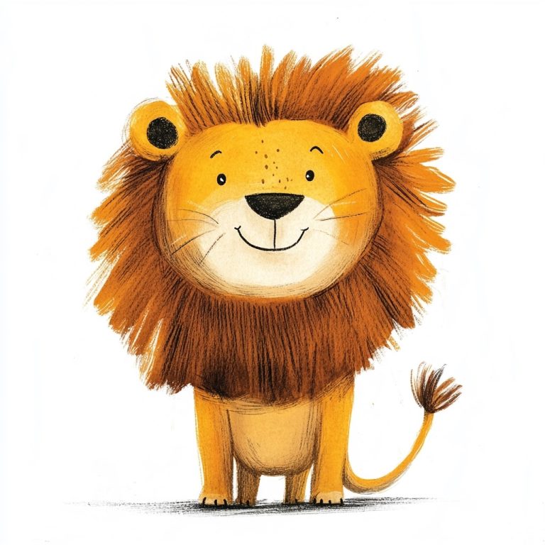 Quentin Blakes Cute Lion