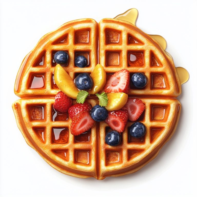 Realistic 3D Waffle Display