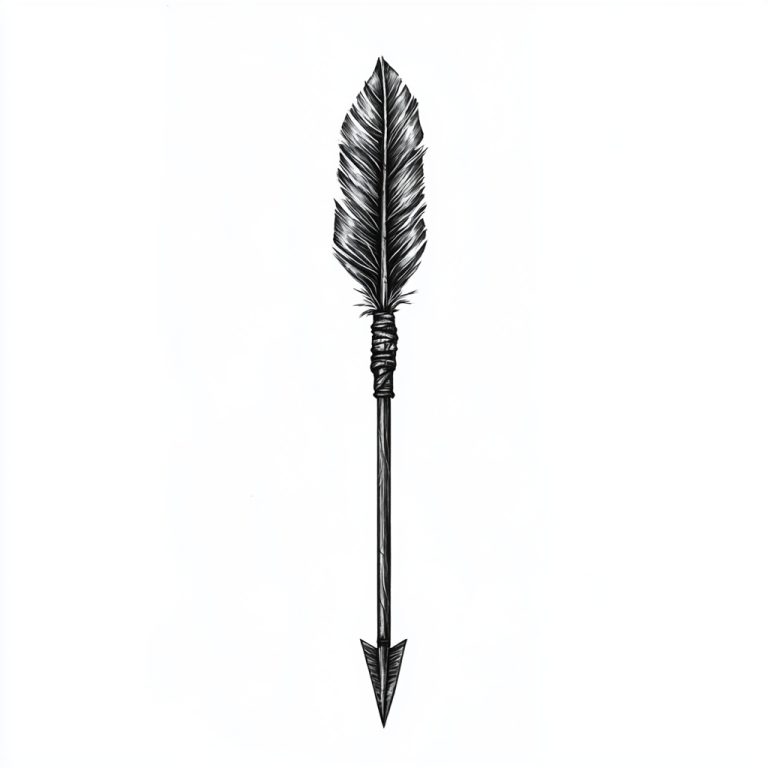 Realistic Arrow Drawing