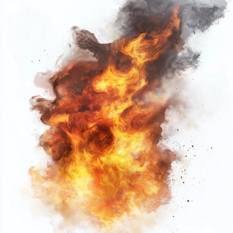 Realistic Fire Concept Art