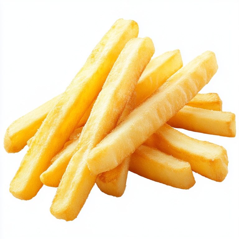 Realistic Frozen French Fries