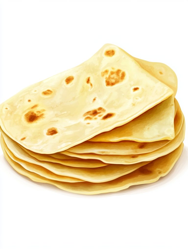 Realistic Georgian Corn Tortillas