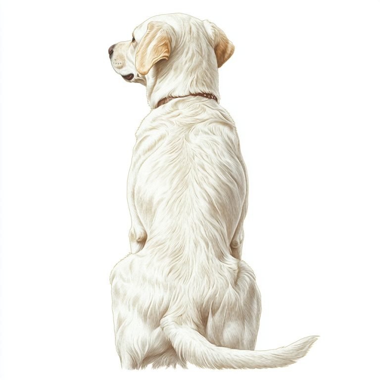 Realistic Labrador Illustration