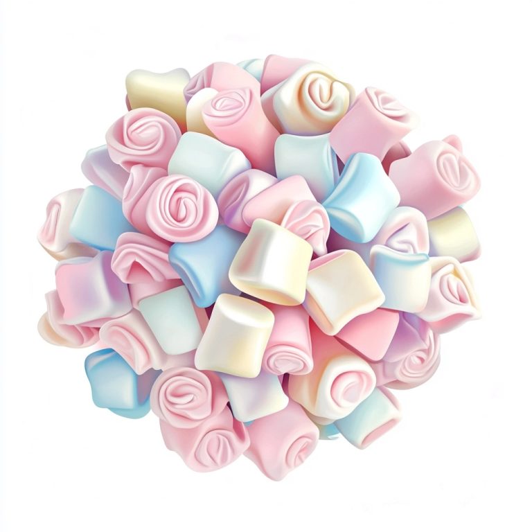 Realistic Marshmallow Bouquet