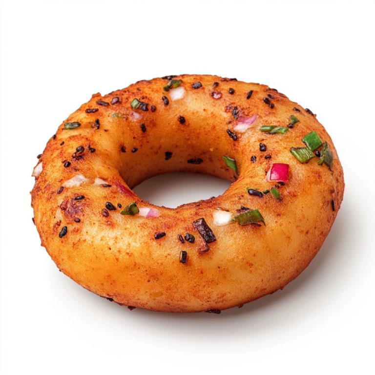 Realistic Medu Vada Photo