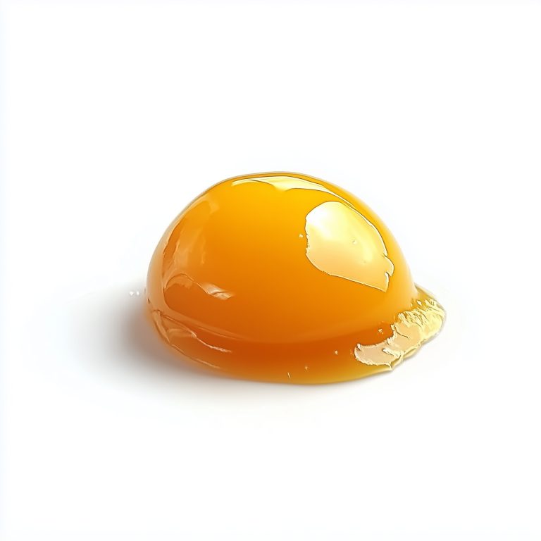 Realistic Miniature Salted Egg Yolk