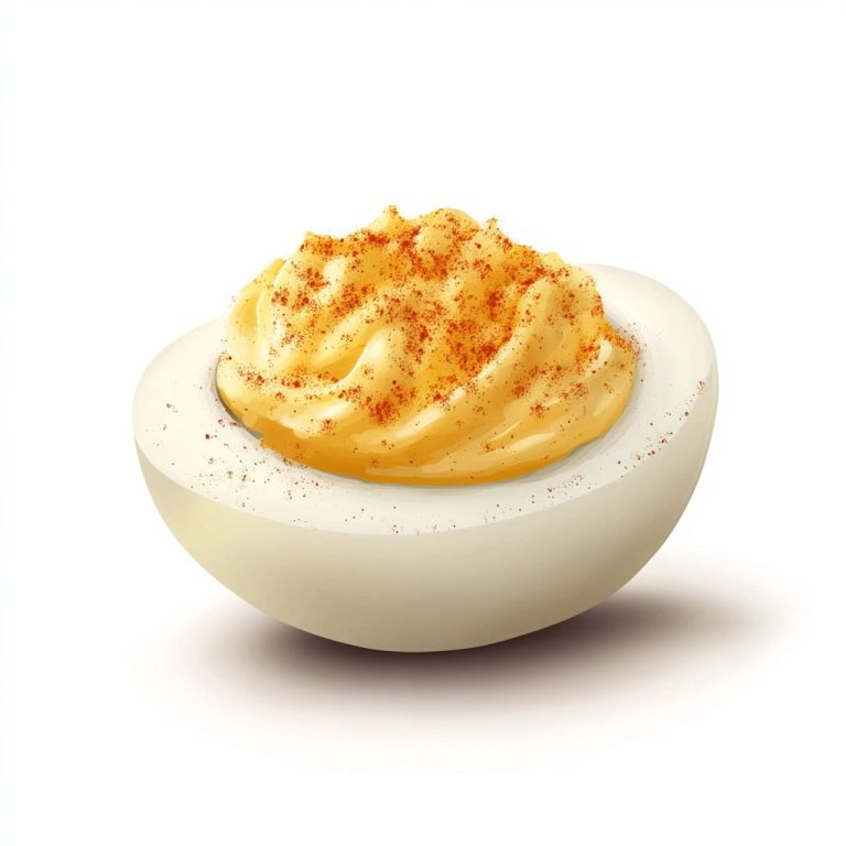 SVG Deviled Egg Illustration