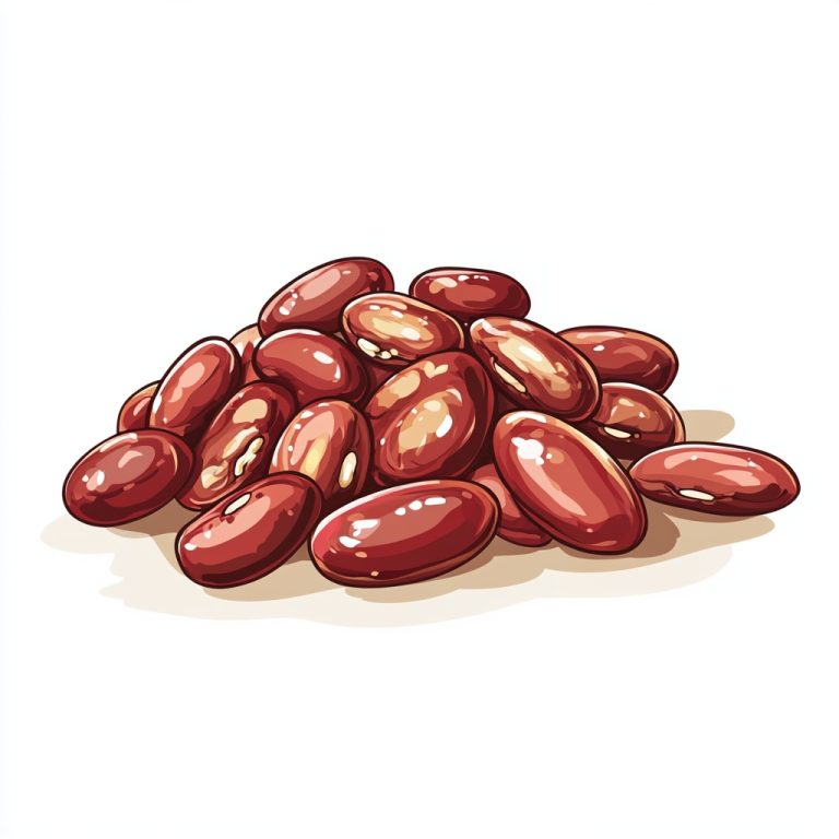 Simple American Bean Illustration