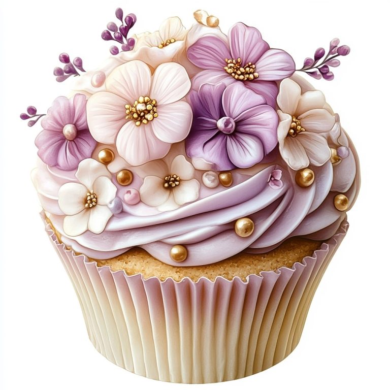 Sophisticated Cupcake Clipart