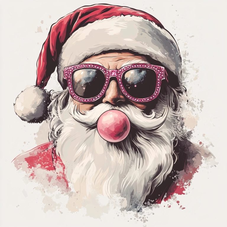 Street Art Santa Design