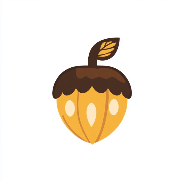 Stylized Acorn Cut File