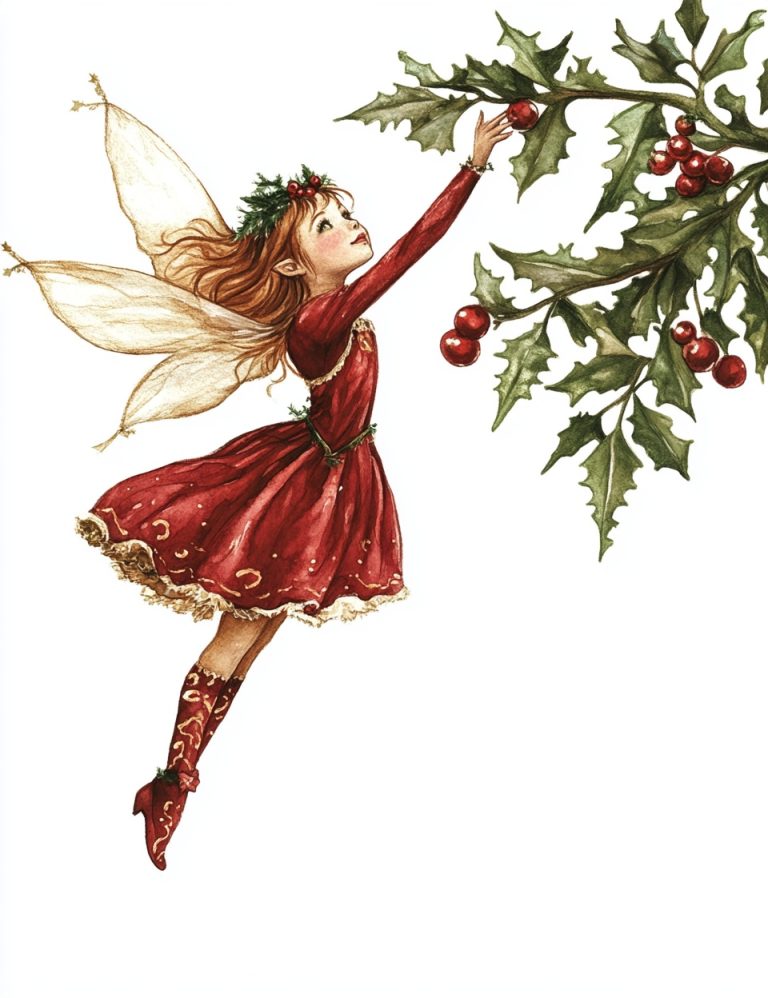 Sugar Plum Fairy Illustration