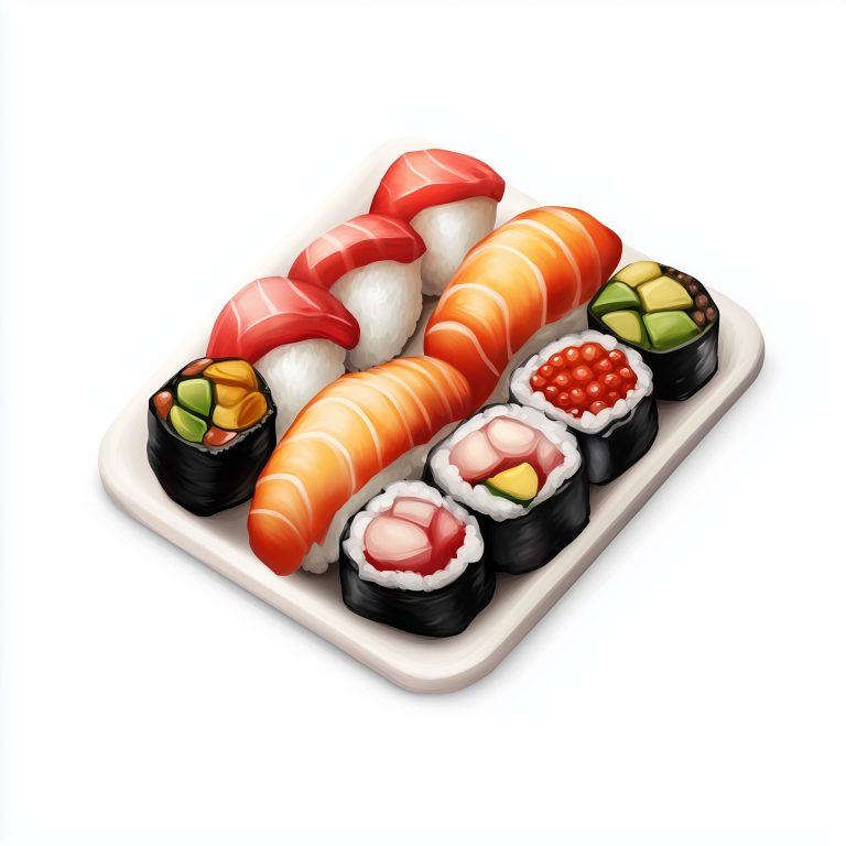 Sushi Icon 2D Design