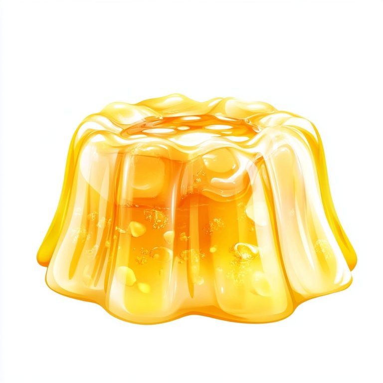 Transparent Jelly Dessert Design