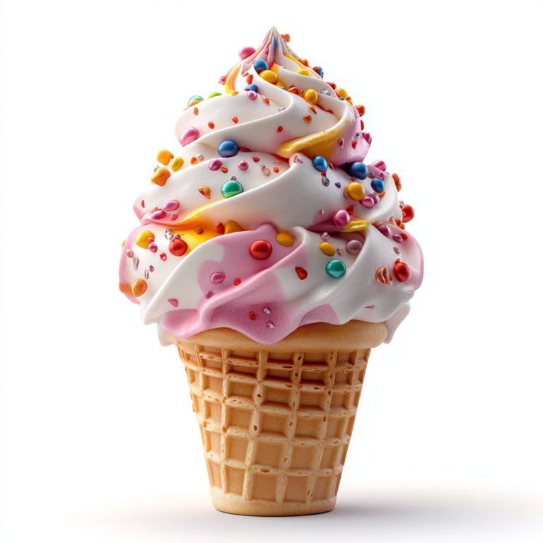 Ultra Realistic Ice Cream Cone