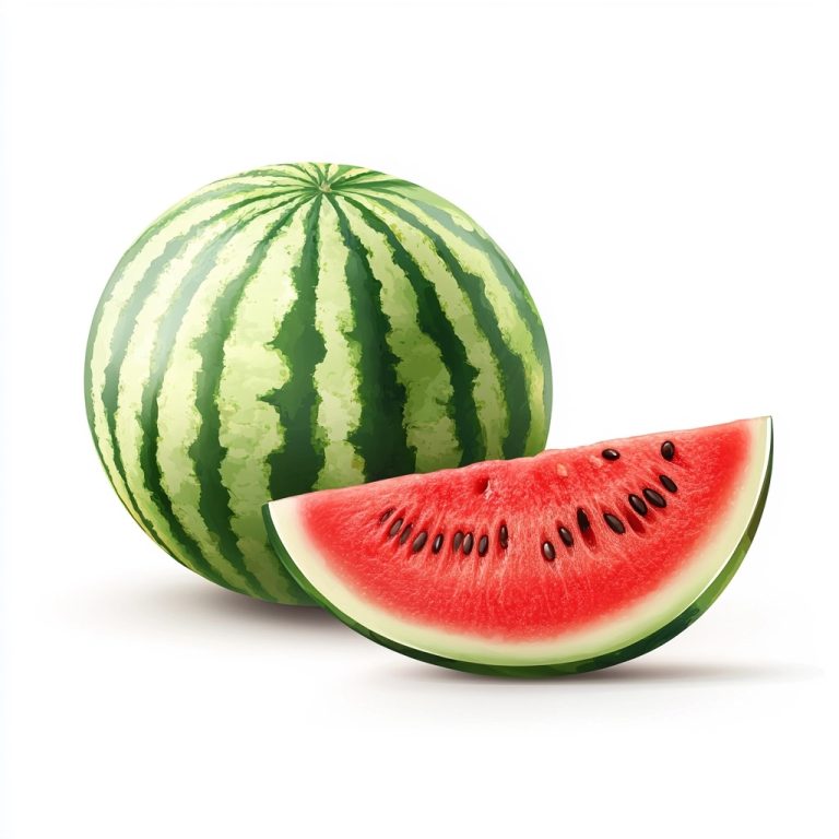 Ultra Realistic Watermelon Slice