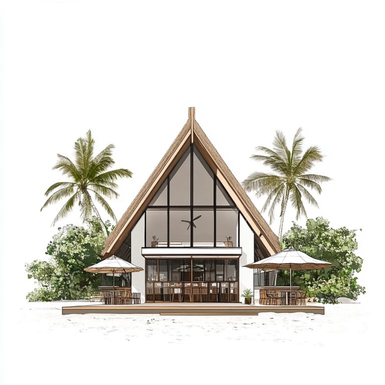 Vanuatu Beach Restaurant Design