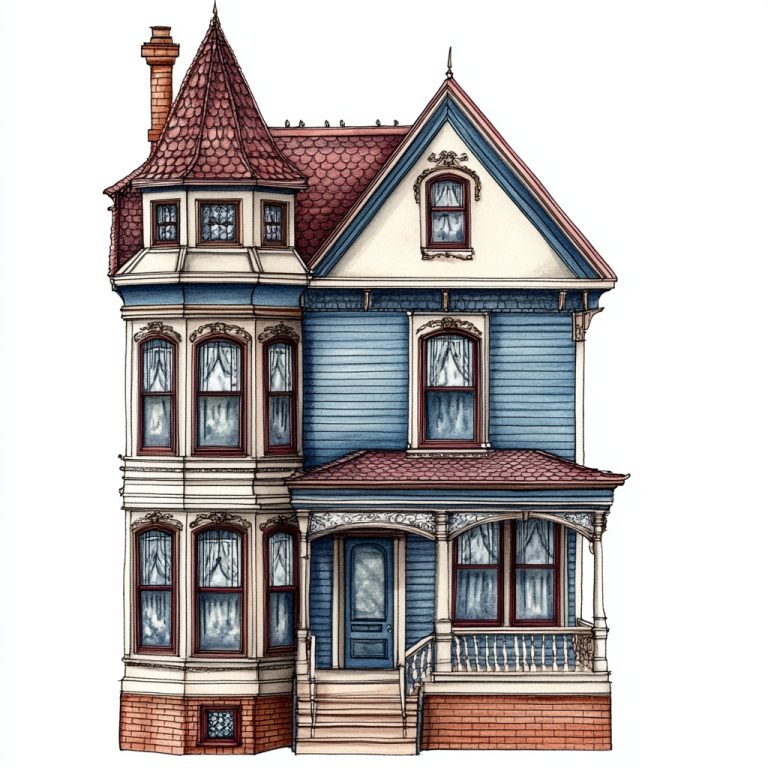 Victorian Dollhouse Clip Art