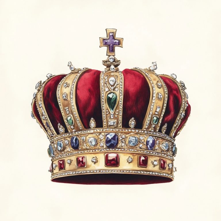 Vintage Crown Illustration