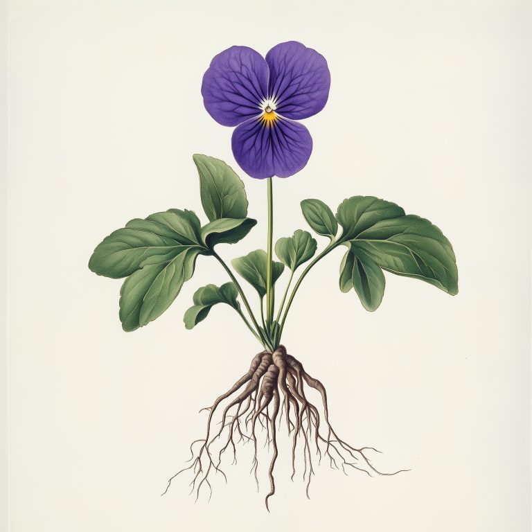 Viola Botanical 1