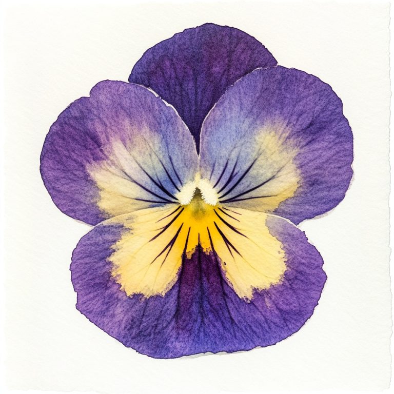 Viola Botanical 19