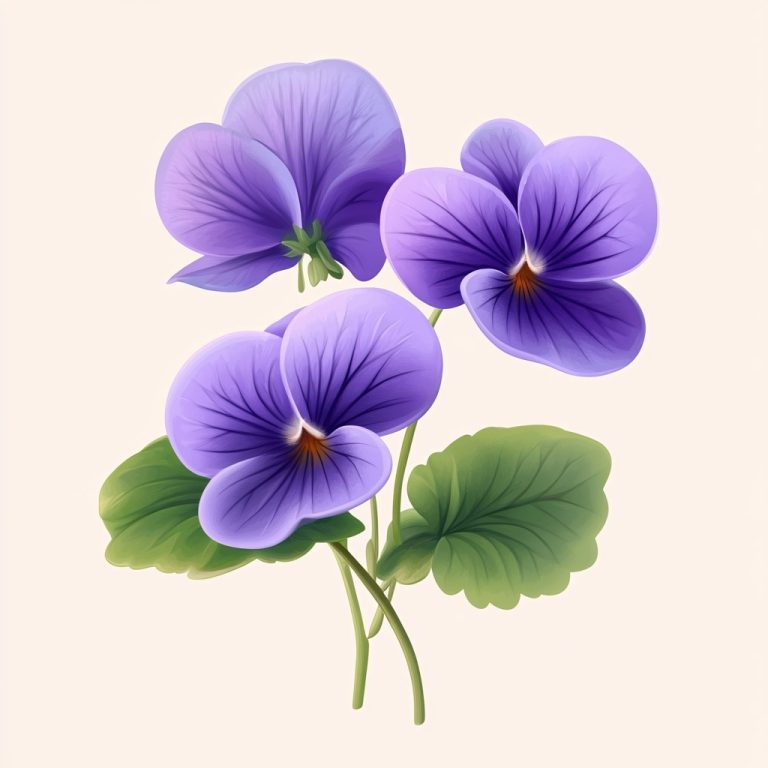 Viola Botanical 3