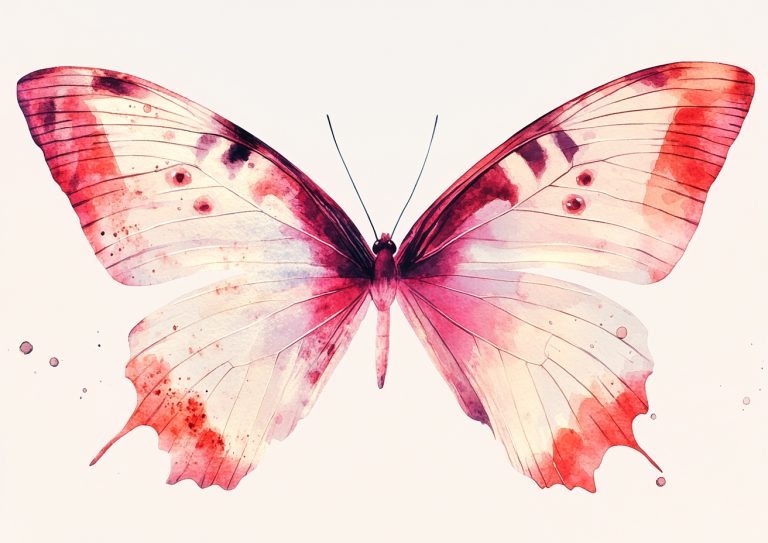 Watercolor Butterfly Wings 8