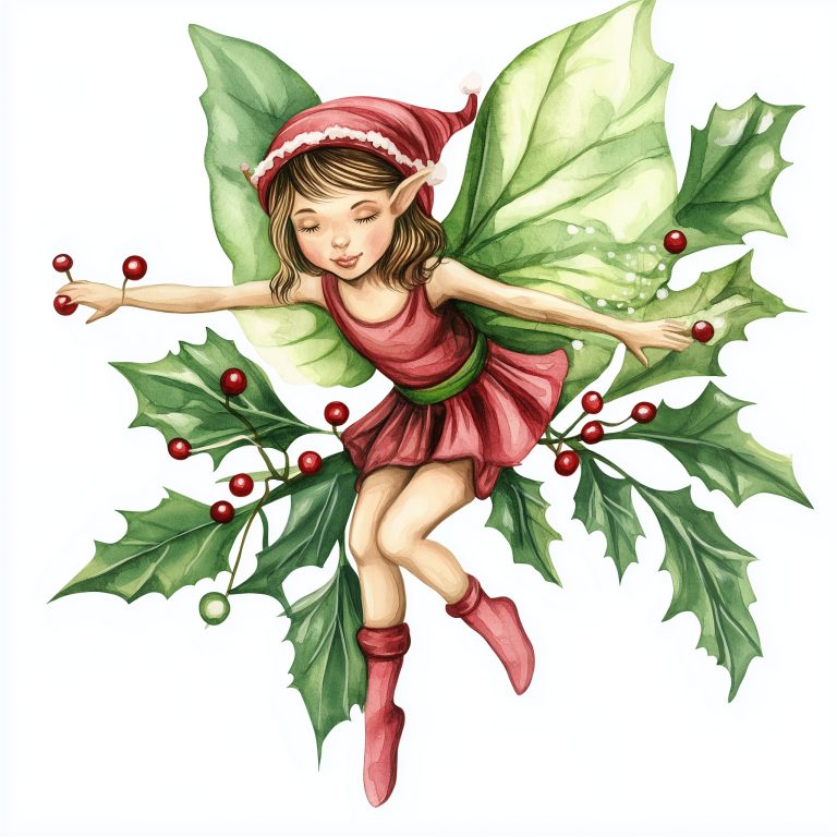 Watercolor Fairy Clip Art