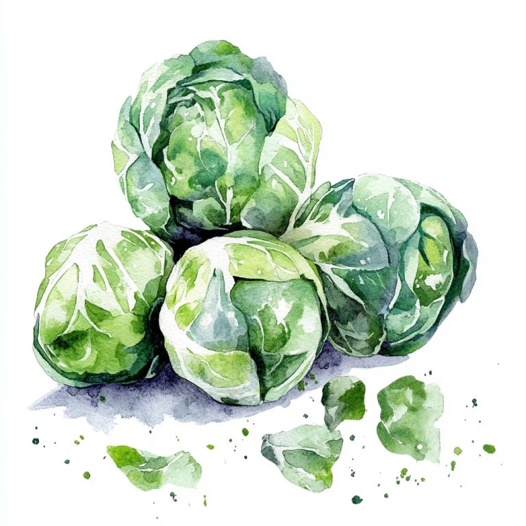 Watercolor Frozen Brussels