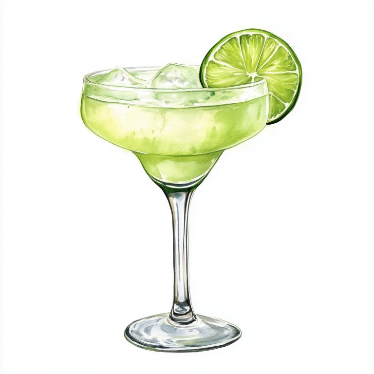 Watercolor Margarita Clipart